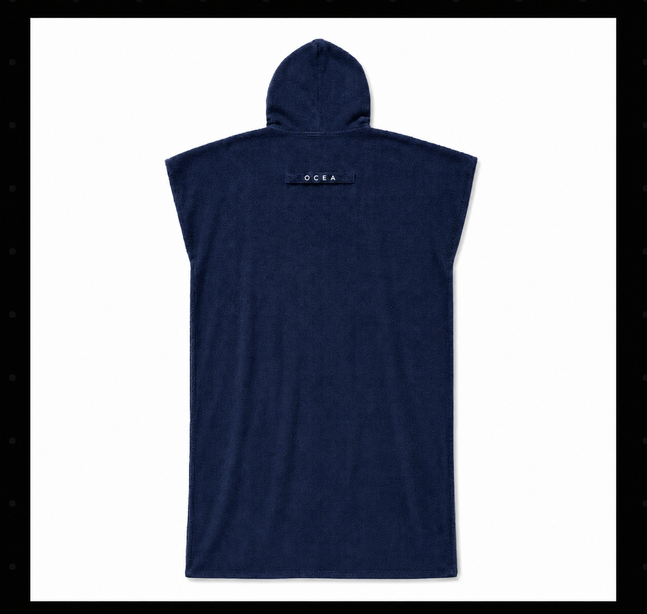 OCEA Premium Cotton Changing Poncho – Navy
